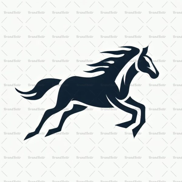 Galoppierendes Pferd